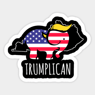 Trumplican - Donald Trump Sticker